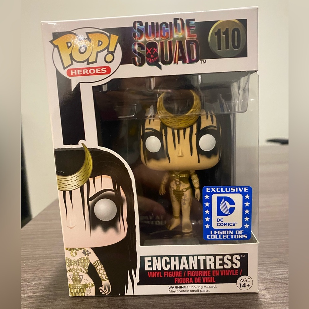 Funko Pop! DC Suicide Squad Enchantress Legion of Collectors Exclusive #110
